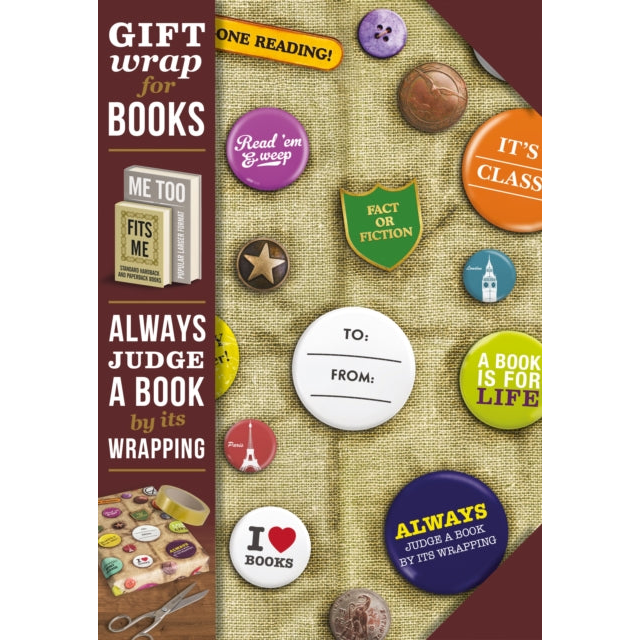 Gift Wrap for Books - Book Badges